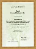 Sprzedaż środków ochrony roślin Irena Błażejewska
